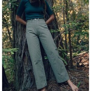 Mollusk Nice Pants Mash Green size 8